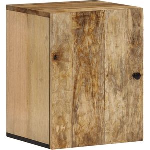 vidaXL Badkamerwandkast 38x33x48 cm massief mangohout