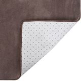 vidaXL Vloerkleed teddy 230x160 cm taupe