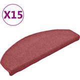 vidaXL-Trapmatten-15-st-65x24x4-cm-rood