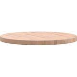 vidaXL-Tafelblad-rond-Ø70x4-cm-massief-beukenhout