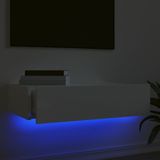 vidaXL-Tv-meubel-met-LED-verlichting-60x35x15,5-cm-hoogglans-wit