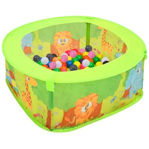 vidaXL Ballenbak voor kinderen met 300 ballen 75x75x32 cm