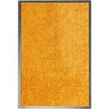 vidaXL Deurmat wasbaar 40x60 cm oranje