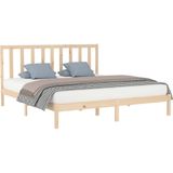 vidaXL Bedframe massief hout 180x200 cm