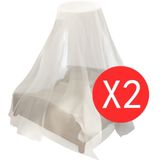 vidaXL-Muggennetten-2-st-rond-56x325x230-cm