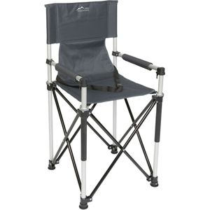 Bo-Camp Kinderstoel inklapbaar aluminium grijs 1204788