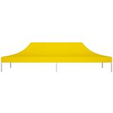 vidaXL Partytentdak 270 g/m² 6x3 m geel