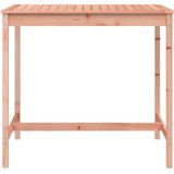 VidaXL Tuintafel 121x82,5x110 cm - Massief Douglashout