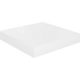 vidaXL-Wandschappen-zwevend-2-st-23x23,5x3,8-cm-MDF-hoogglans-wit