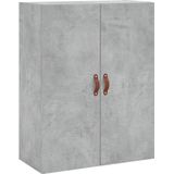 VidaXL Wandkast 69,5x34x90 cm Betongrijs