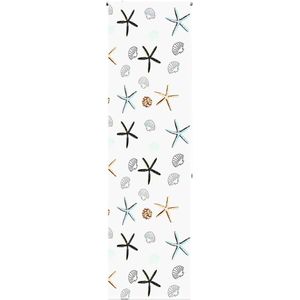 vidaXL Doucherolgordijn 80x240 cm stofbreedte 76 cm