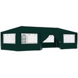 vidaXL-Partytent-met-zijwanden-professioneel-90-g/m²-4x9-m-groen