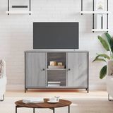 VidaXL Tv-meubel 100x35x65 cm Bewerkt Hout Grijs Sonoma Eiken