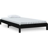 vidaXL-Bed-stapelbaar-90x190-cm-massief-grenenhout-zwart