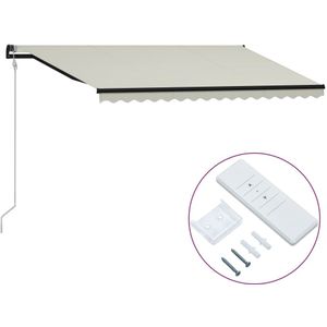 vidaXL-Luifel-automatisch-uittrekbaar-400x300-cm-crème