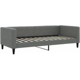 vidaXL-Slaapbank-onderschuifbed-en-lades-100x200-cm-stof-donkergrijs