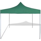 VidaXL Vouwtent 3x3 m Groen - Opvouwbare Partytent voor Buiten