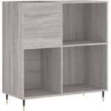 vidaXL-Platenkast-84,5x38x89-cm-bewerkt-hout-grijs-sonoma-eikenkleurig