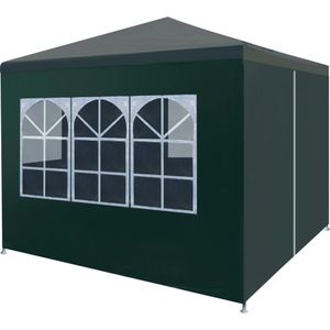 vidaXL Partytent 3x3 m groen