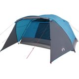 vidaXL Tent 4-persoons waterdicht blauw