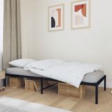 vidaXL-Bedframe-metaal-zwart-80x200-cm