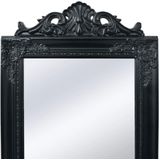 vidaXL-Vrijstaande-spiegel-Barokstijl-160x40cm-zwart