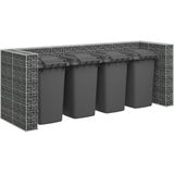 VidaXL Schanskorfmuur Containers 320x100x120 cm - Gegalvaniseerd Staal