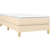 VidaXL-Boxspringframe-stof-crèmekleurig-80x200-cm