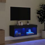 VidaXL-Tv-meubel-met-LED-verlichting-80x30x30-cm-zwart