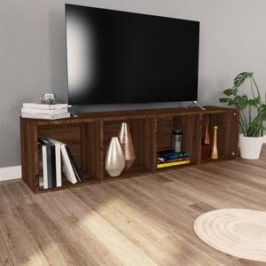 VidaXL Boekenkast/TV-meubel 36x30x143 cm Bruineikenkleurig