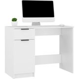 vidaXL-Bureau-100x50x75-cm-bewerkt-hout-wit