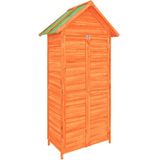 vidaXL Tuinschuur 89x52,5x175 cm massief grenenhout bruin