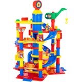 Polesie Wader 7-delige Parkeergarageset 7 verdiepingen 77x71x95 cm PP