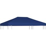 VidaXL Prieeldak 310 g/m² 4x3 m - Blauw