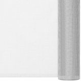 VidaXL Gaas 112x500 cm Aluminium Zilverkleurig - Duurzaam Tuinhek