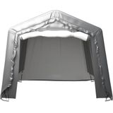 vidaXL Opslagtent 300x300 cm staal grijs