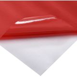 vidaXL 2 st Autofolie 4D 100x150 cm + 50x150 cm rood