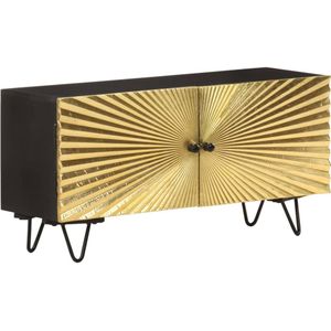 vidaXL Tv-meubel 90x30x45 cm massief mangohout