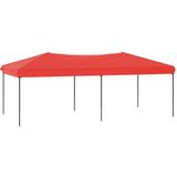 vidaXL Partytent inklapbaar 3x6 m rood