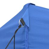 VidaXL Vouwtent Pop-up 3x6 m Blauw - Eenvoudig op te zetten en draagbaar