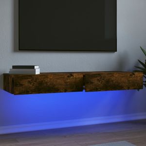 vidaXL-Tv-meubels-2-st-met-LED-60x35x15,5-cm-gerookt-eikenkleur