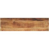 vidaXL Tafelblad rechthoekig 120x20x3,8 cm massief ruw mangohout