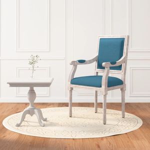 VidaXL Fauteuil 54x59x99 cm Fluweel Blauw