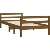 vidaXL-Bedframe-massief-grenenhout-honingbruin-80x200-cm