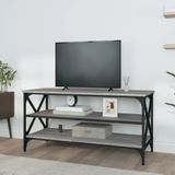 vidaXL-Tv-meubel-100x40x50-cm-bewerkt-hout-grijs-sonoma-eikenkleurig