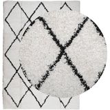 vidaXL-Vloerkleed-PAMPLONA-shaggy-hoogpolig-120x170-cm-crème-en-zwart