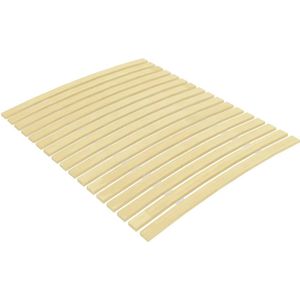 vidaXL Lattenbodem met 17 latten 100x200 cm
