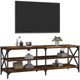 vidaXL-Tv-meubel-140x40x50-cm-bewerkt-hout-gerookt-eikenkleurig