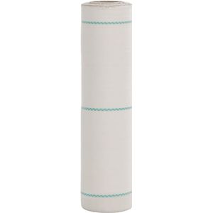 vidaXL - Worteldoek - 0,5x50 - m - polypropeen - wit