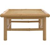 VidaXL Tuintafel 65x55x30 cm Bamboe - Duurzame Buitentafel